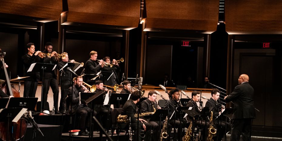 Temple University Jazz Band performs at Jazz at Lincoln Center's Jack Rudin Jazz Championship