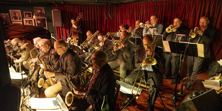 Vanguard Jazz Orchestra playing at the Village Vanguard