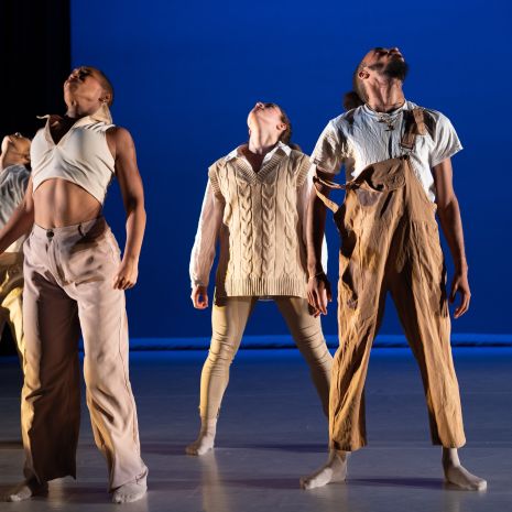Dancers performing in Conwell Theater