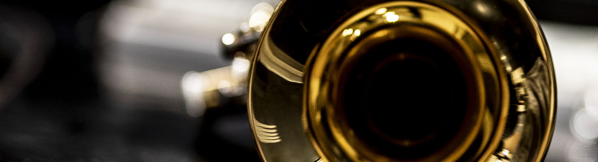 Close up image of trumpet bell