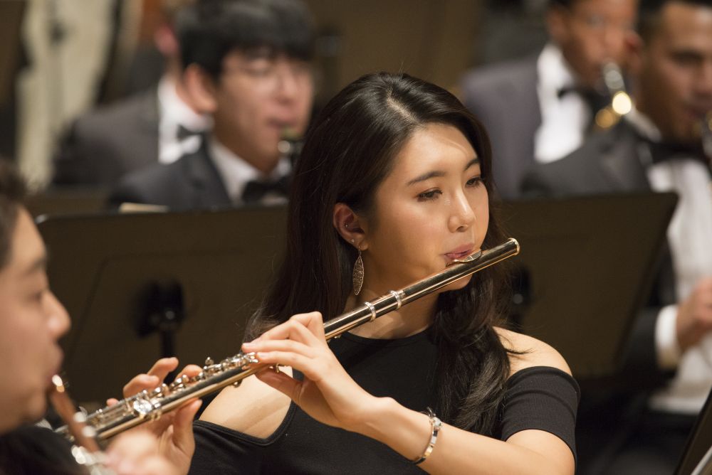 Flute player