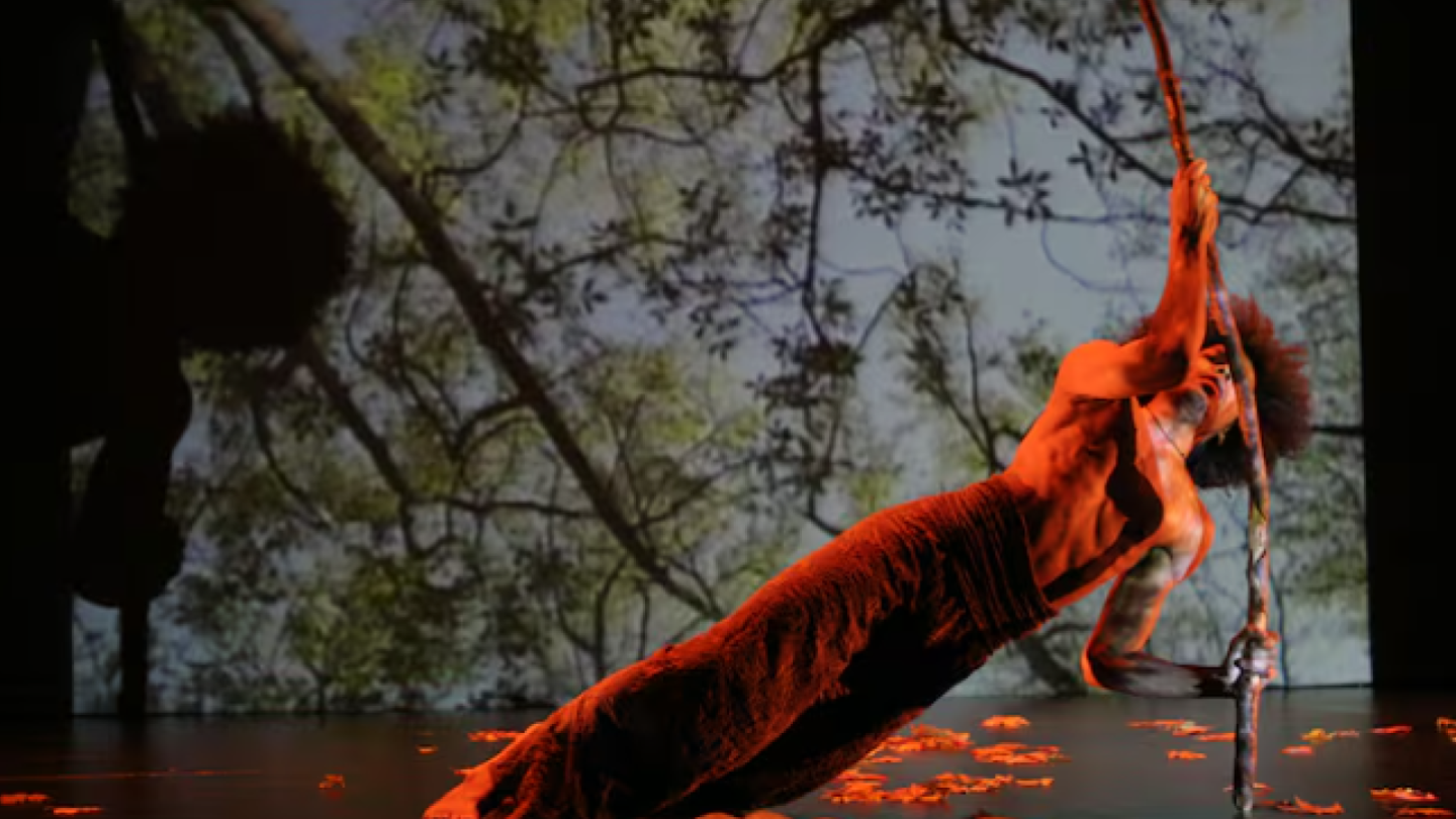 Merián Soto's "States of Gravity & Light #2" from a 2018 performance.